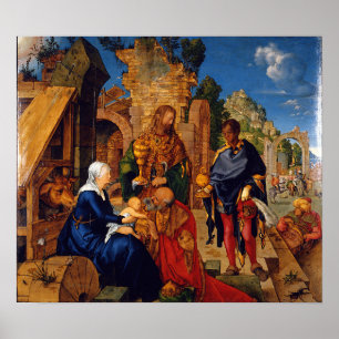 Dürer - Aoration of the Magi Poster