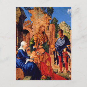 Durer - De vise männens tillbedjan, Vykort