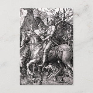 Durer Knight Death och Djävulen inbjuds Inbjudningar