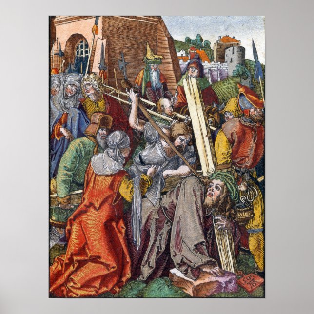 Dürer - Korsbärande Poster (Framsidan)