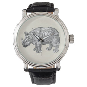 Durer noshörning armbandsur