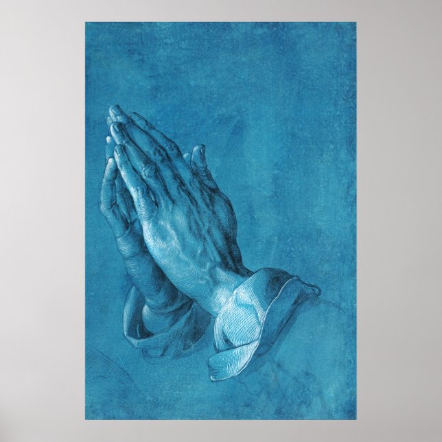 Durer Praying Händer Poster (Framsidan)