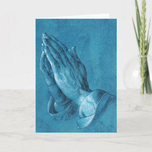 Durer som ber Händer Greeting Card Kort