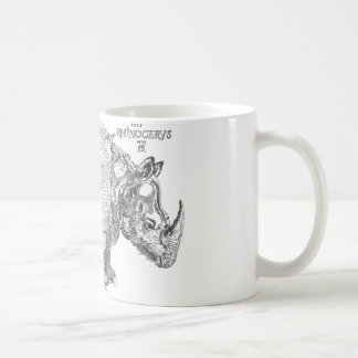 Dürers noshörning kaffemugg