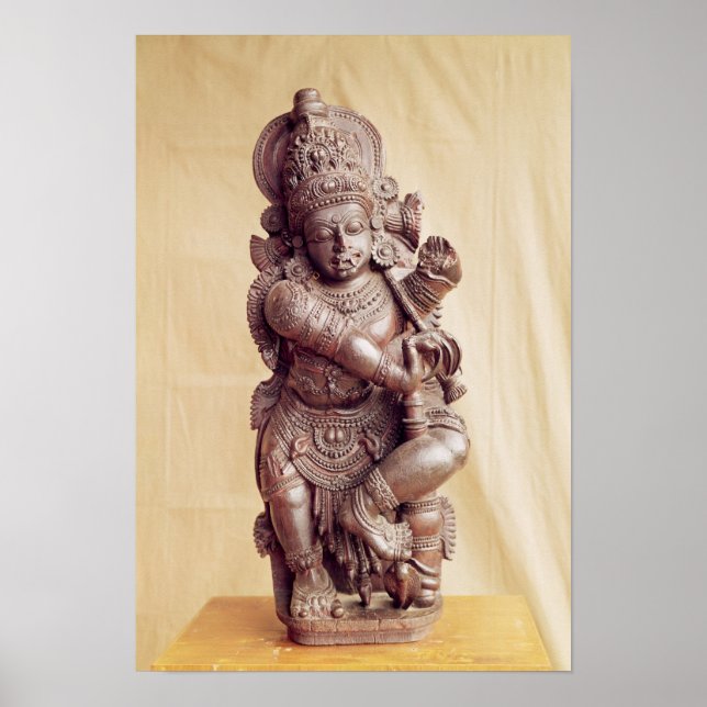 Durga från södra Indien Poster (Framsidan)
