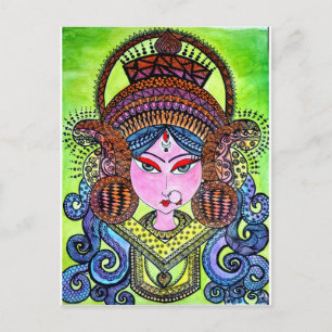 Durga Maa Vykort