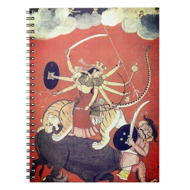 Durga - Mor Goddess Anteckningsbok (Framsidan)