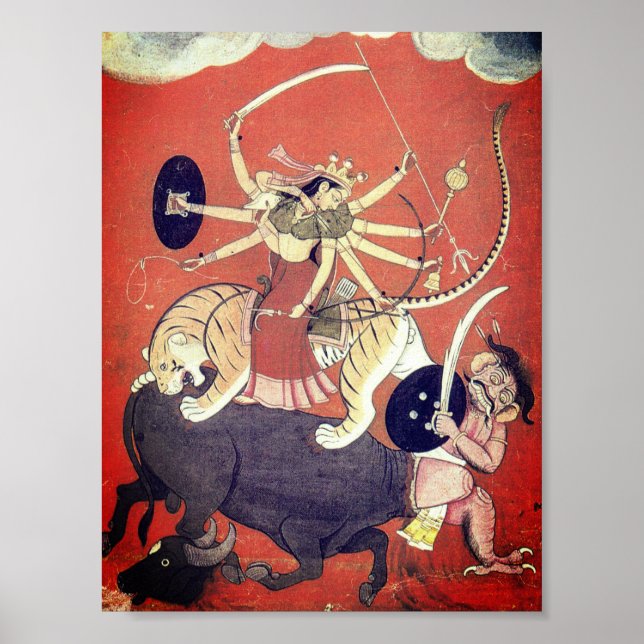Durga - Mor Goddess Poster (Framsidan)