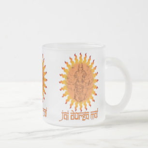 Durga morsamugg frostad glasmugg