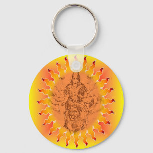 Durga morsor Keychain Nyckelring