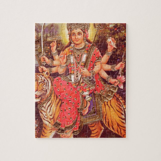 DURGA OCH TIGERN PUSSEL (Vertikal)