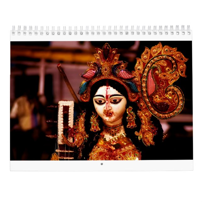 Durga Puja kalender (Baksida)