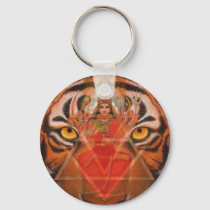 Durga & Tiger Keychains Nyckelring