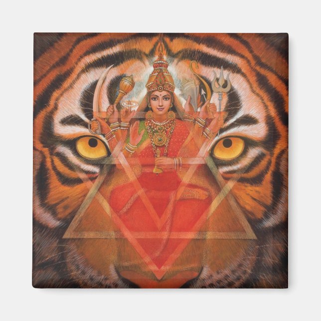 Durga & Tiger Magnet (Framsidan)