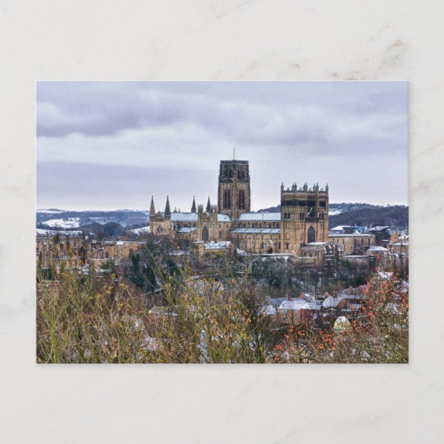 Durham Cathedral and castle Vykort (Framsida)