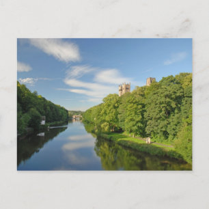 Durham Cathedral från River Bära Vykort