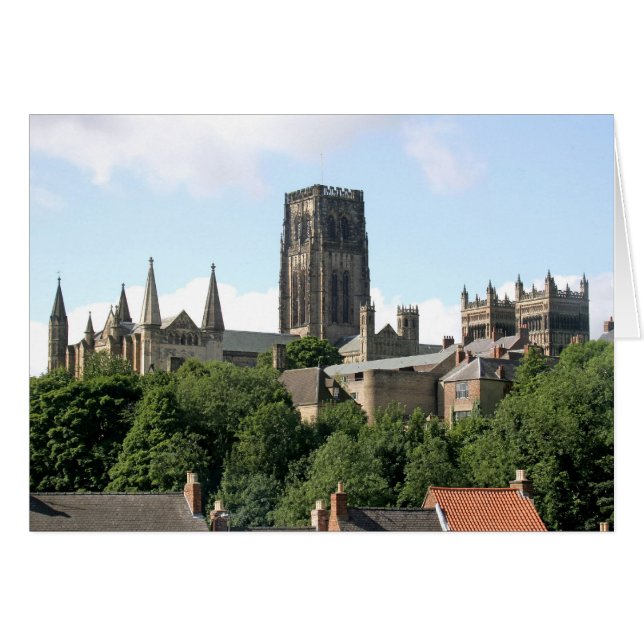 Durham Cathedral Hälsningskort (Framsidan Horizontal)
