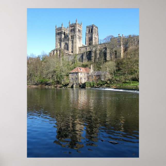 Durham Cathedral & Mill Poster (Framsidan)