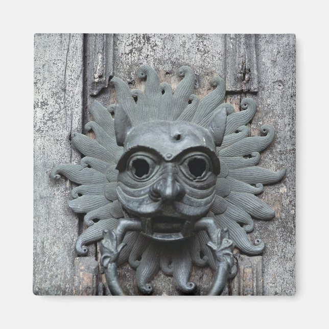 Durham Cathedral Sanctuary Knocker Magnet (Framsidan)