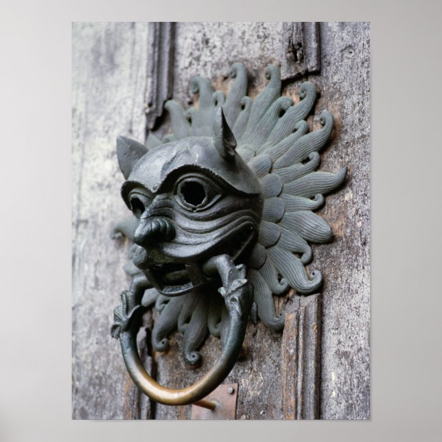 Durham Cathedral Sanctuary Knocker Poster (Framsidan)