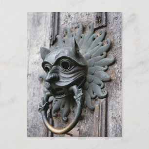 Durham Cathedral Sanctuary Knocker Vykort