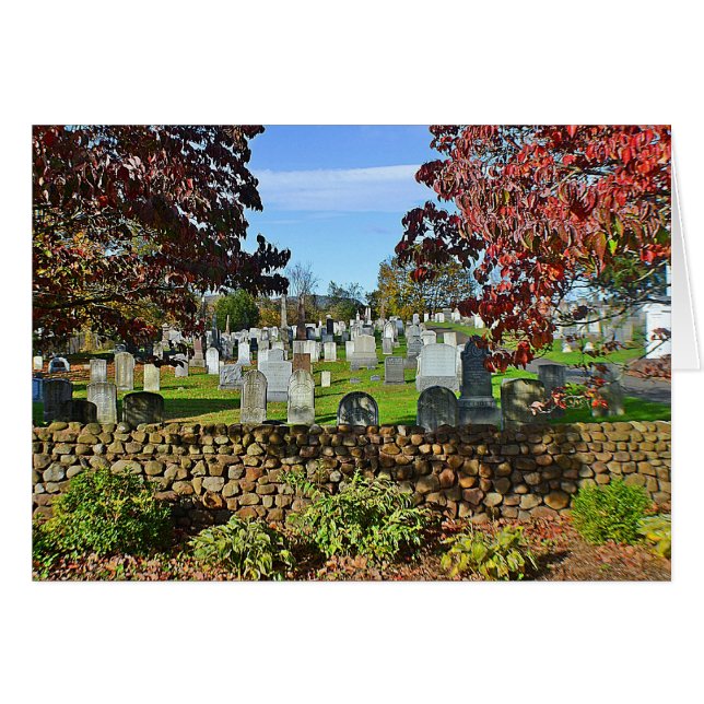 Durham Cemetery Notecard Hälsningskort (Framsidan Horizontal)