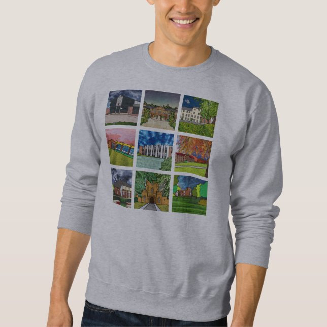 Durham högskolatröja (backen) sweatshirt (Framsida)