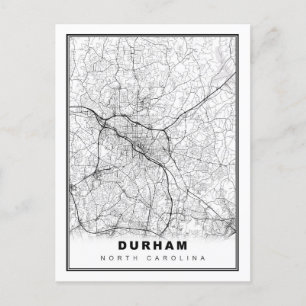 Durham Karta Vykort