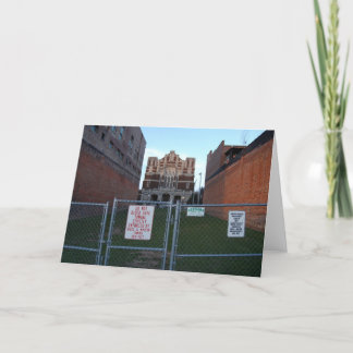 Durham kyrkligt hälsningkort för NC Kort