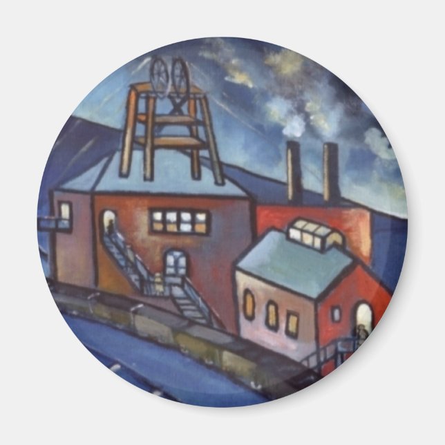 DURHAM MAIN COLLIERY MAGNET (Framsidan)