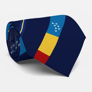 Durham (North Carolina) city flagga Neck Tie Slips