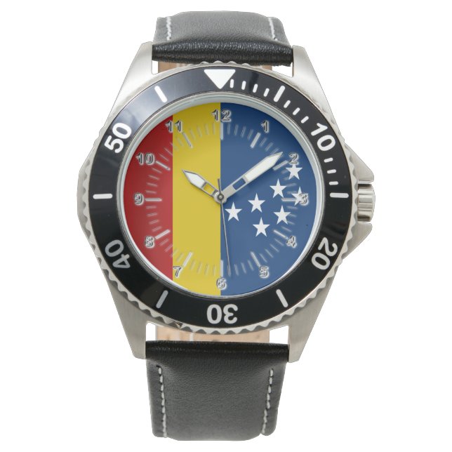 Durham (North Carolina) City flagga Watch Armbandsur (Framsida)
