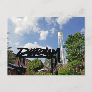 Durham North Carolina Lucky Strejka Torn Photo Vykort