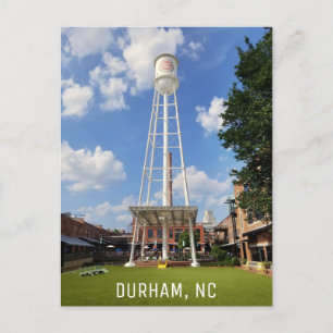 Durham North Carolina Lucky Strejka Torn Photo Vykort