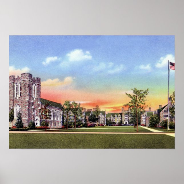 Durham North Carolina Univ. Med School Poster (Framsidan)