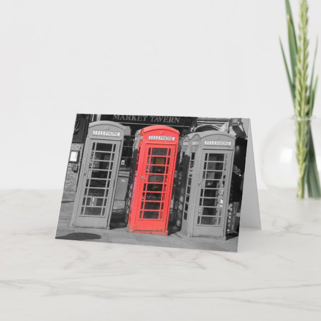 Durham Phonebox Kort (Framsida)