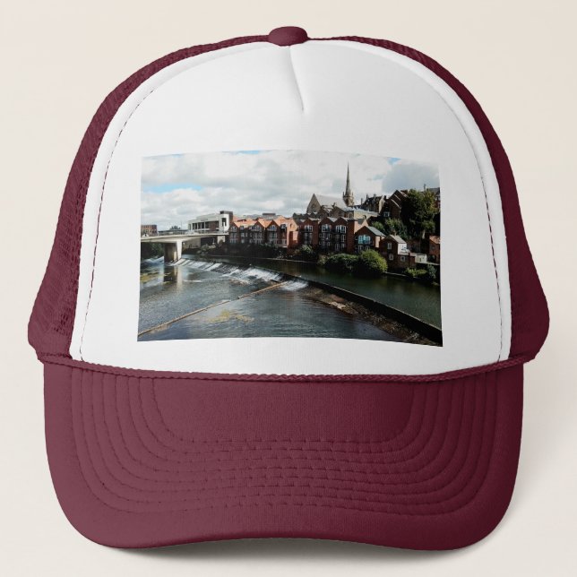 Durham River, vit bro Keps (Framsida)