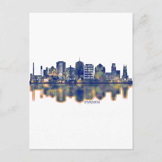 Durham Skyline Helg Vykort (Framsida)