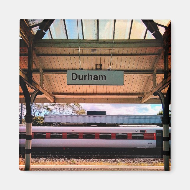 Durham station magnet (Framsidan)
