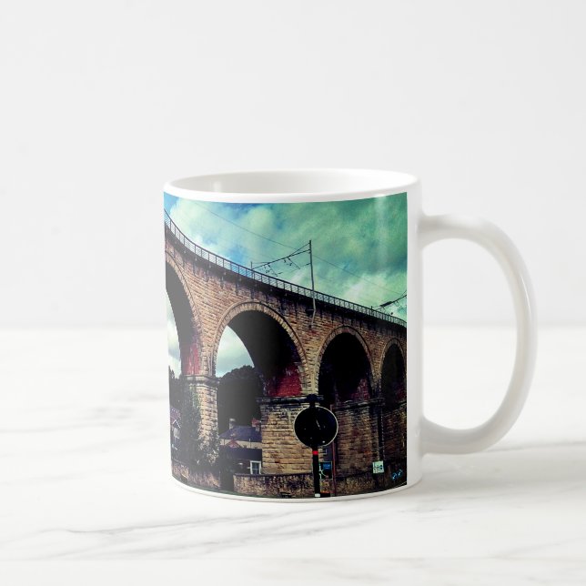 Durham tåg bridge kaffemugg (Höger)