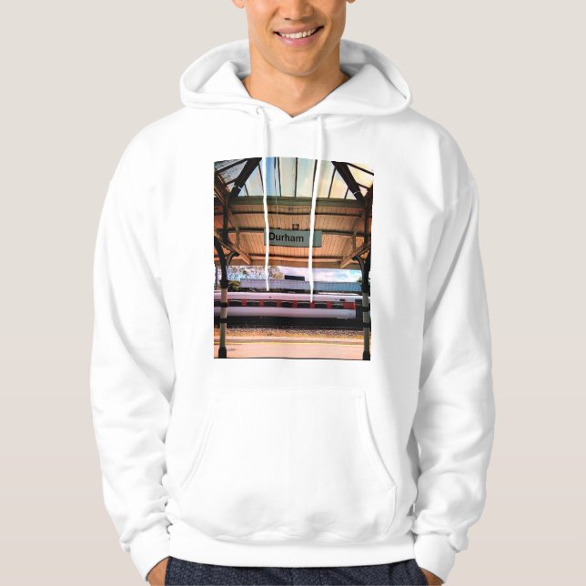 Durham tåg station hoodie (Framsida)