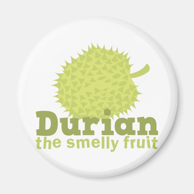 Durian den luktande frukten magnet (Framsidan)
