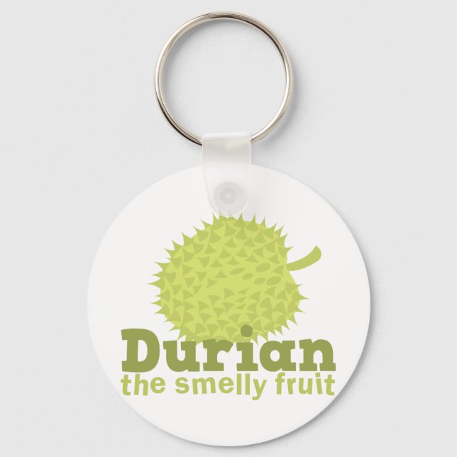 Durian den luktande frukten nyckelring (Framsida)