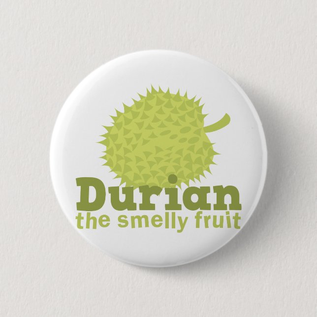 Durian den stinka frukten knapp (Framsida)