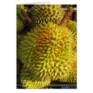 Durian Fruit Card Hälsningskort