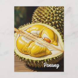 Durian i Penang Vykort