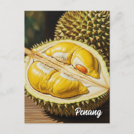 Durian i Penang Vykort