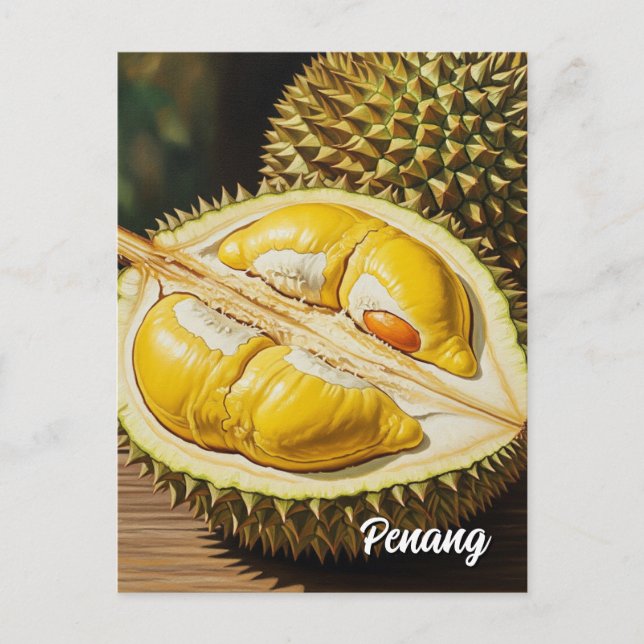 Durian i Penang Vykort (Framsida)