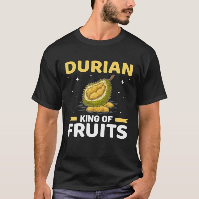 Durian King Of Fruits  Durian Costume Durian T Shirt (Framsida)
