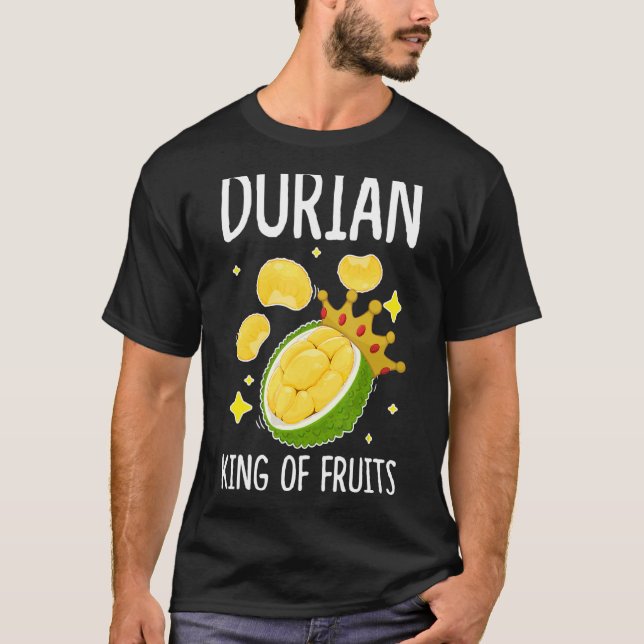 Durian Kung av fruktfruktsallad T Shirt (Framsida)